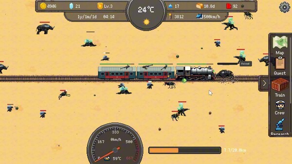 Wasteland Train Gameplay Teaser: The Train Is Home