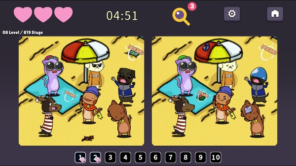 Spot the Difference: Detecive Neko