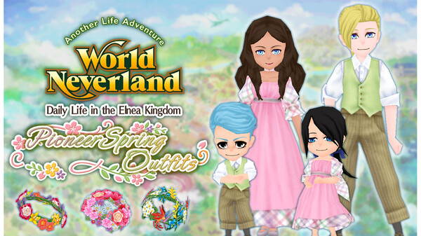 DLC027_Hlts_en video thumbnail for Pioneer Spring Outfits - WorldNeverland - Daily Life in the Elnea Kingdom - Another Life Adventure