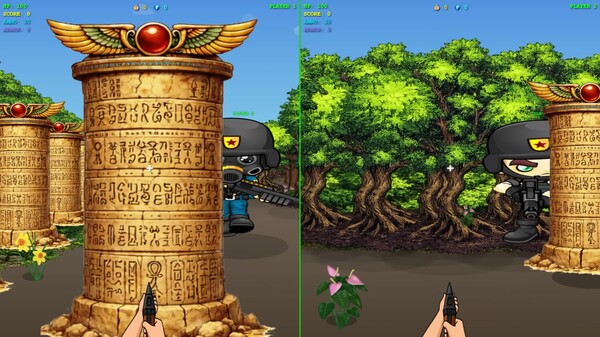 Dude The Dark Agent Splitscreen GamePlay