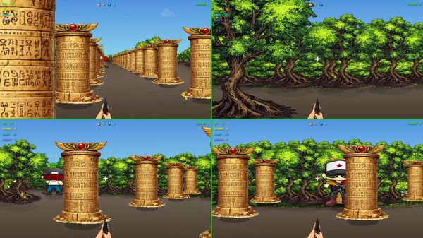 Dude The Dark Agent Four Splitscreen GamePlay