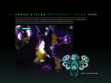 Screenshot z Beatbuddy: Tale of the Guardians - Original Soundtrack