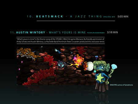 Screenshot z Beatbuddy: Tale of the Guardians - Original Soundtrack