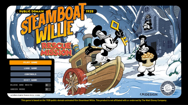 Steamboat Willie Rescue Mission