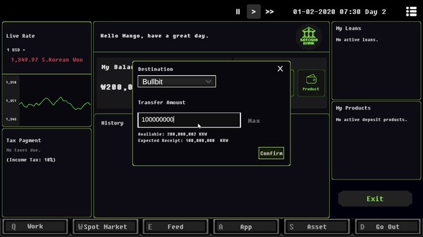 Project Crypto: Trading Simulator Trailer 1