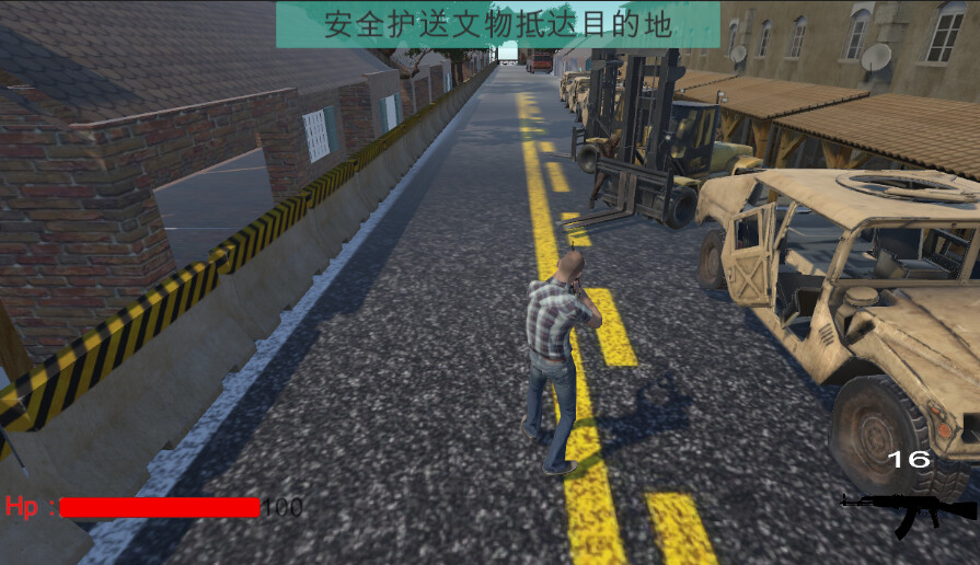 Battle zombie