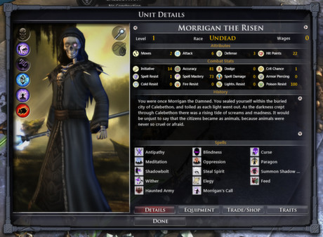 Screenshot z Fallen Enchantress: Legendary Heroes - The Dead World