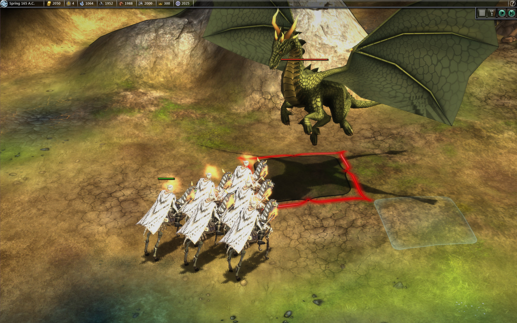 Fallen Enchantress: Legendary Heroes - Battlegrounds DLC gameplay screenshot 2