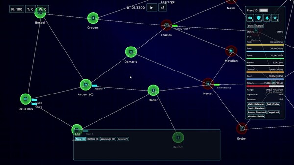 Space Fleet Logistics