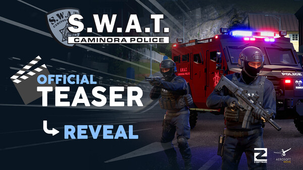 Reveal Teaser video thumbnail for Highway Police Simulator: S.W.A.T. - Caminora Police