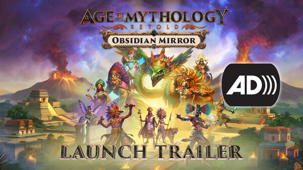 Launch Trailer  video thumbnail for Age of Mythology: Retold - Obsidian Mirror