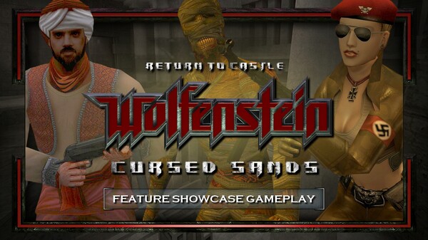 Feature Showcase Gameplay video thumbnail for RealRTCW - Cursed Sands