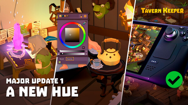Update 1: A New Hue