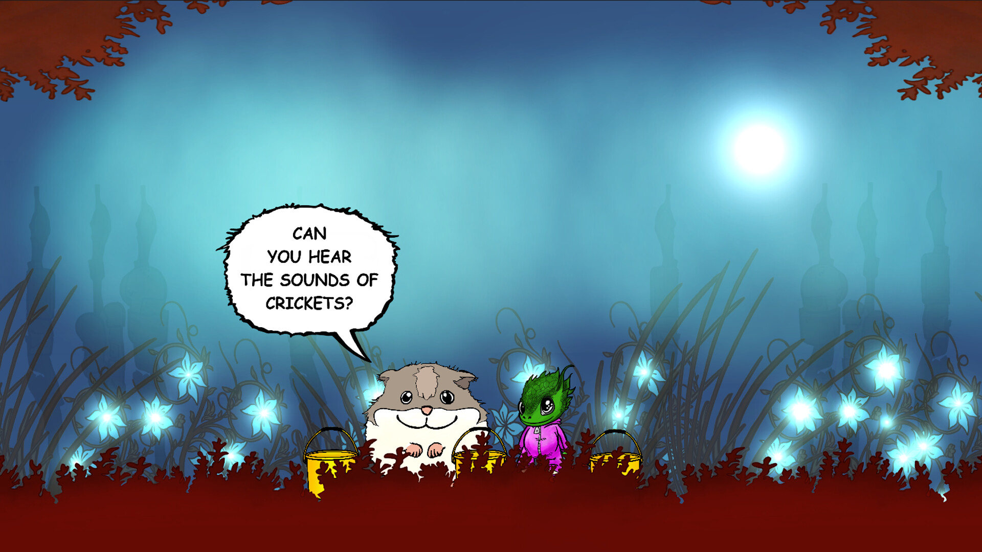 Visual novel for the kids: Lumi And Baby - Hamster And Baby Dragon screenshot 13