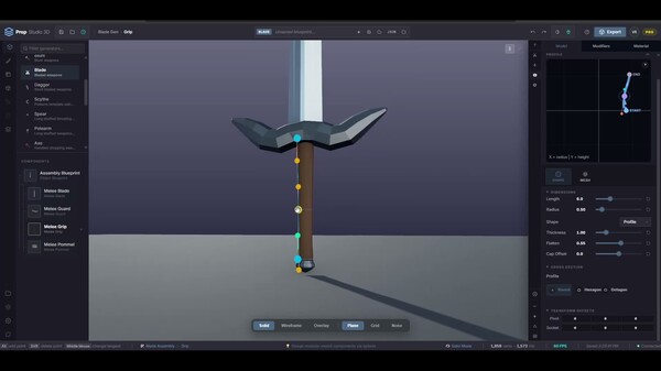 Sword Generator video thumbnail for Prop Studio 3D