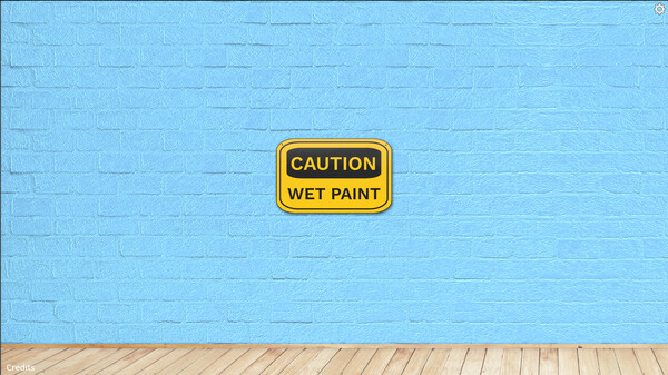 CAUTION WET PAINT