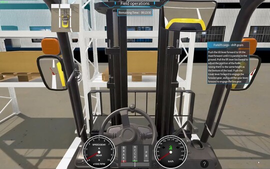 Forklift DLC Promotional Video video thumbnail for Operator Training：Heavy Equipment - Forklift