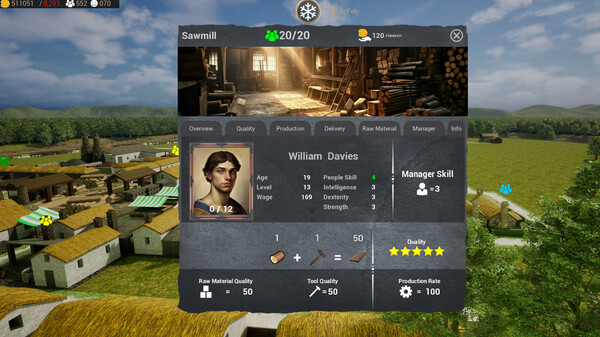 Hamlet- A People Focused Medieval City Builder - Trailer