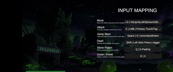 THE SLIME KING gameplay video thumbnail for The Rise Of The Slime King