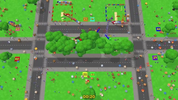 Construction 4vs4 Zombies video thumbnail for SharedScreen Wagons 2: Disasters