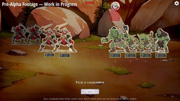 Paperclash Tactics Pre-Alpha