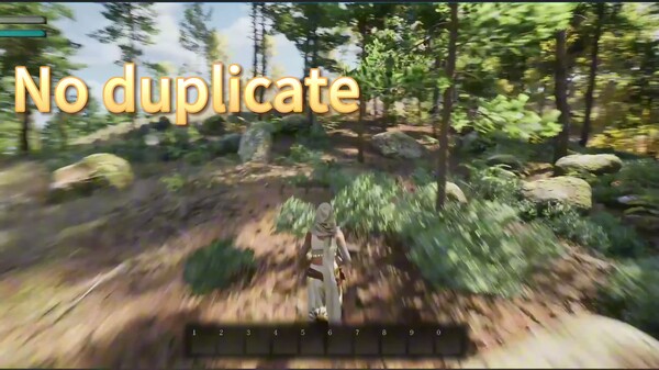 In game screen