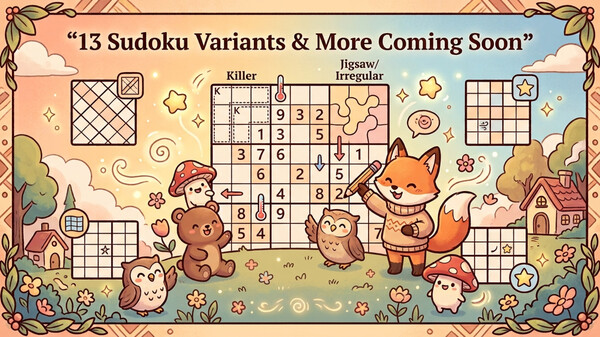 13 Sudoku Variants & More Coming Soon