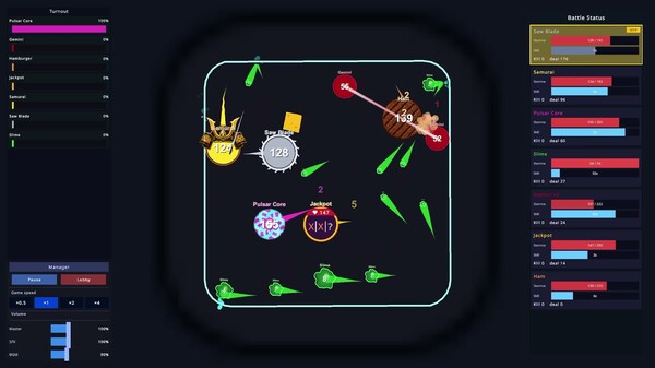 게임 플레이 video thumbnail for Bounce Arena Simulator