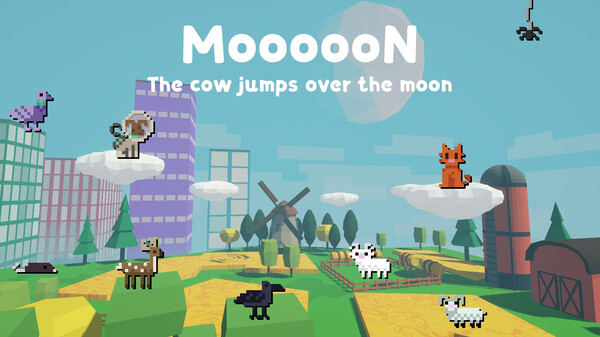 MoooooN - The cow jumps over the moon