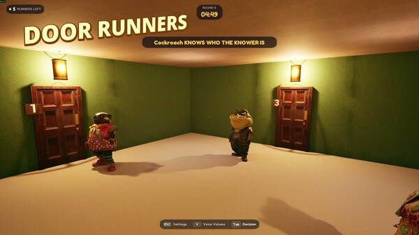 Official Gameplay Trailer video thumbnail for Door Runners