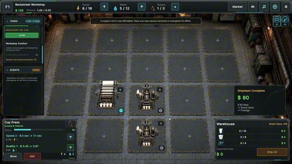 From Zero: Idle Factory Demo
