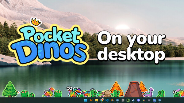 Desktop Dinos - Dinos as your desktop pets video thumbnail for Pocket Dinos