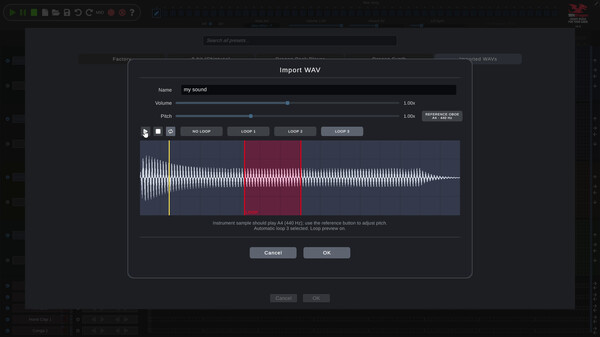 1BITDRAGON — import wav sounds thumbnail