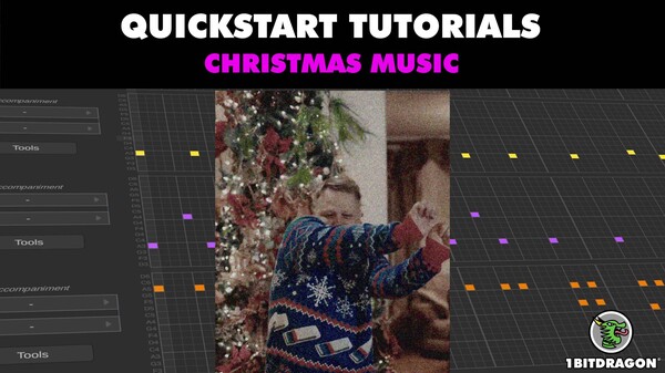 1BITDRAGON — christmas music thumbnail