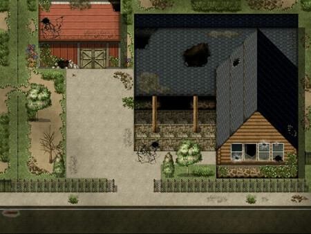 Screenshot z RPG Maker MV - KR Urban Decay Tileset