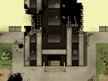 Screenshot z RPG Maker MZ - KR Urban Decay Tileset Screenshot z RPG Maker MZ - KR Urban Decay Tileset