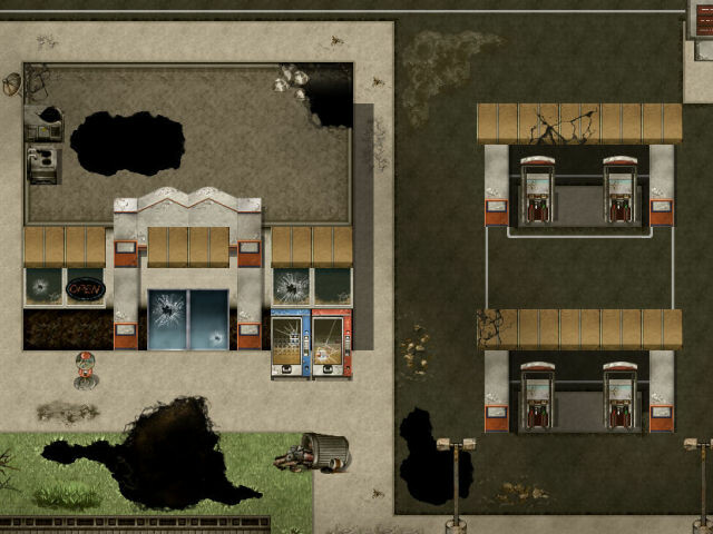 RPG Maker MZ - KR Urban Decay Tileset Featured Screenshot #1