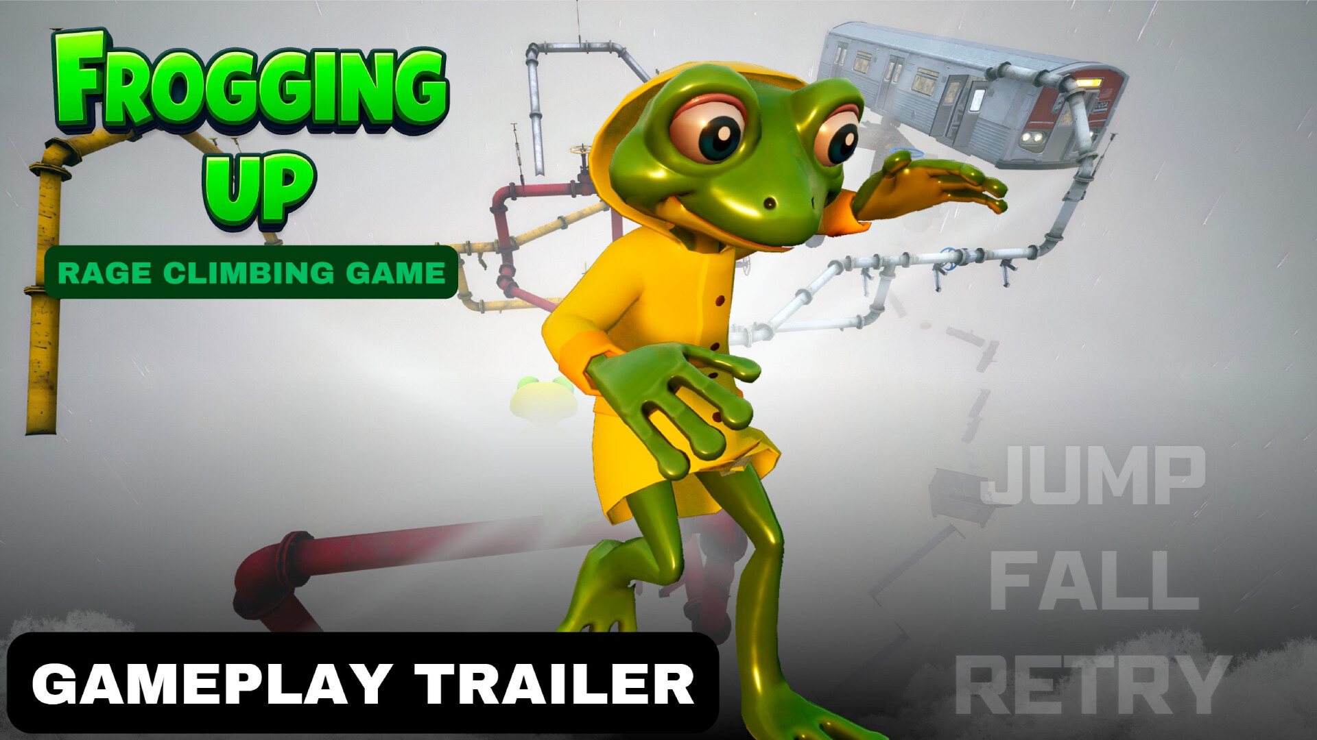 Frogging Up: Frog Climb Rage Game - Official Gameplay Trailer