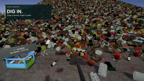 Mixed Waste Tidy Up the Landfill