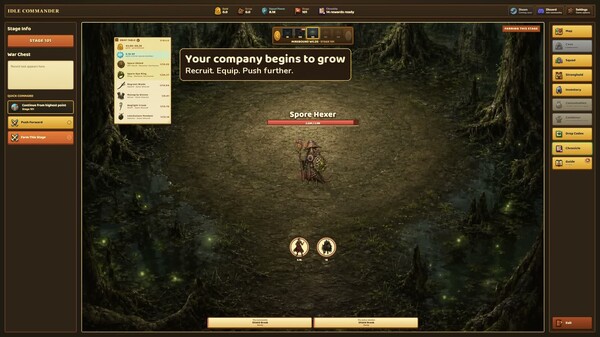 Idle Commander Demo