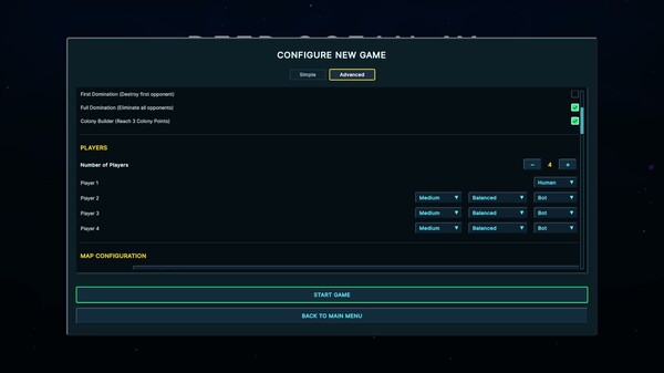 Scenarios and Custom Games