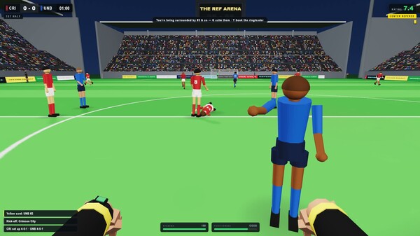 THE REF - Official Trailer video thumbnail for THE REF - Football Referee Simulator