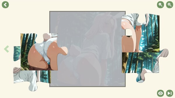 Fancy's Monster Girl Forest Jigsaw Puzzle
