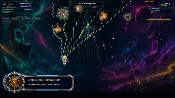 Nova Swarm gameplay  video thumbnail for Nova Swarm