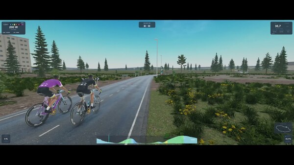 Camera Trailer video thumbnail for CyclingArcadeRaceSimulator