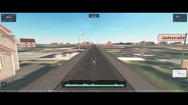 GPX Railway video thumbnail for CyclingArcadeRaceSimulator