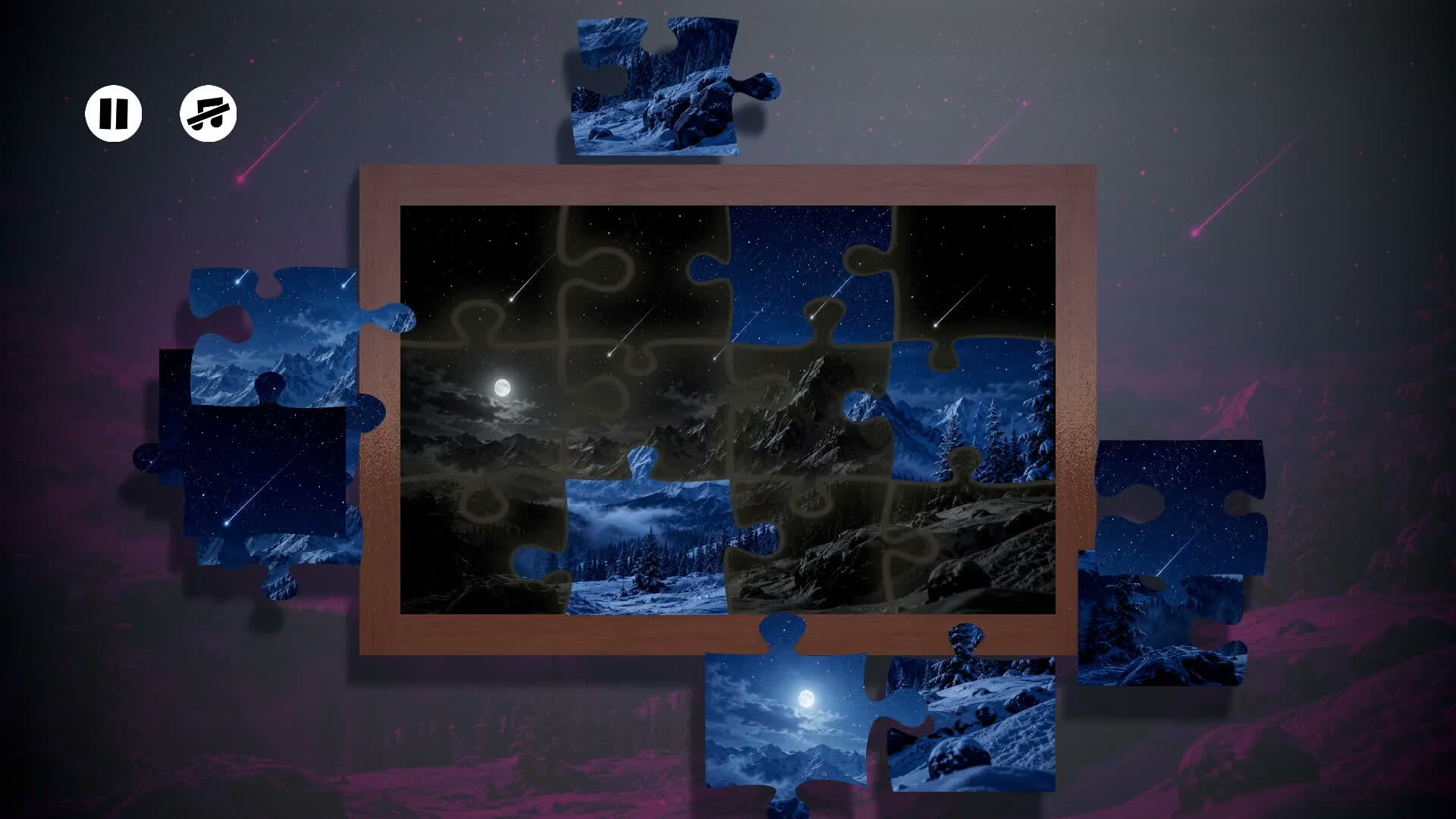 Puzzles Meteorites