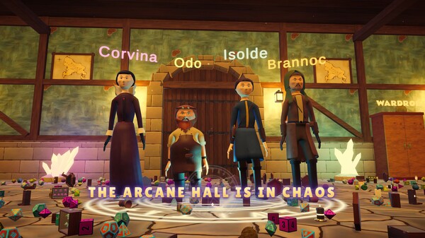 Dice Sort Together: Arcane Hall