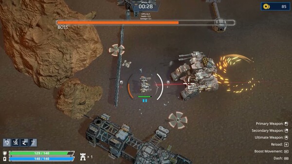 STEEL VANGUARD:Project ARES