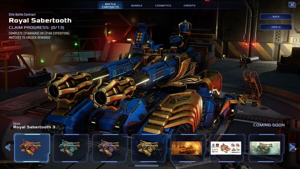 Royal - Sabertooth Elite Battle Contract